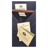 MB - New Lone Cypress Navy Sweater Vest Size XL