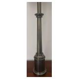 MB - Vintage Tall Table Lamp with Black Shade