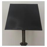 MB - Vintage Tall Table Lamp with Black Shade