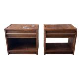 O - Pair of Vintage Lane Furniture Side Tables