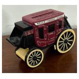 MB - Pair of Wells Fargo Stagecoach Banks with Keys