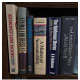 O - Large Collection of Hardcover and Softcover Books Including Fiction, Investing and History