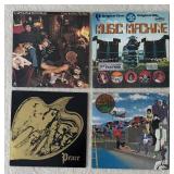 MB - Collection of 8 Vintage Vinyl Record Albums Including The Main Event, Hit Machine and More