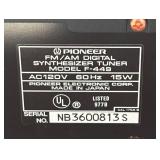 MB - Pioneer FM/AM Digital Synthesizer Tuner Model: F-449