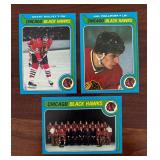 MB - Set of Chicago Blackhawks 1978-79 Topps Hockey Cards