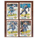 MB - Lot of Topps Vintage St. Louis Blues Hockey Trading Cards