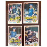 MB - Lot of Topps Vintage St. Louis Blues Hockey Trading Cards