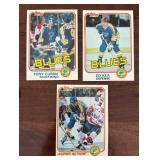 MB - Lot of Topps Vintage St. Louis Blues Hockey Trading Cards