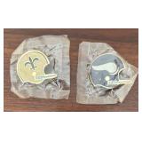 MB - Set of 6 NFL Football Helmet Collectible Pins