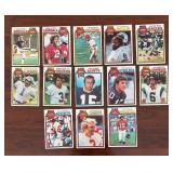 MB - Lot of 13 Vintage NFL Kicker Trading Cards