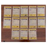 MB - Lot of 13 Vintage NFL Kicker Trading Cards