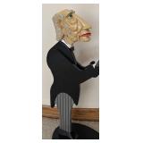 LL  -The Bombay Company Vintage "James the Butler" Serving Tray