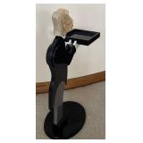 LL  -The Bombay Company Vintage "James the Butler" Serving Tray