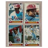 MB - 1979 Topps St. Louis Cardinals Baseball Card Lot