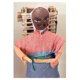 LL  - Set of 4 Handcrafted Guatemalan Ethnic Dolls on Wood Bases