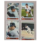 MB - Collection of 15 Vintage New York Yankees Baseball Cards