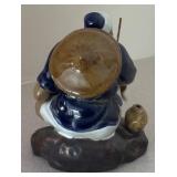 LL  - Shiwan Mudman Fisherman Figurine
