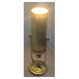 LL  - Vintage Brass Adjustable Up Light Lamp