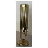 LL  - Vintage Brass Adjustable Up Light Lamp