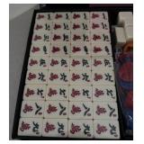 LL  - New Mah-Jongg Game Set in Black Carrying Case