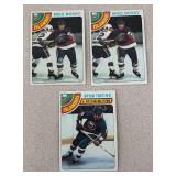 MB - Collection of Vintage Hockey All-Star Sports Cards