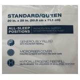 LL  - Set of 2 New The Big One Microfiber Standard/Queen Pillows