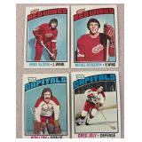 MB - Collection of Vintage 1970s NHL Hockey Cards including Topps and O-Pee-Chee