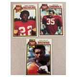 MB - Collection of Vintage NFL Running Back Sports Cards