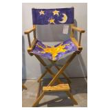 TR - Pair of Directors Chairs with Wood Frames