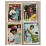 MB - Vintage Baseball Card Collection Featuring Stars from the 1970s and 1980s