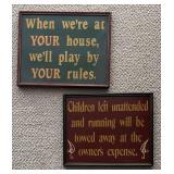 LLBR - Decorative Wooden Signs by Davis & Small