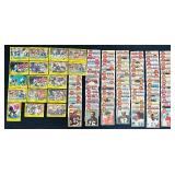 DR - Large Collection of 1980 Topps NFL Football Trading Cards Assorted Players and Teams