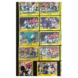 DR - Large Collection of 1980 Topps NFL Football Trading Cards Assorted Players and Teams