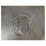 DR - Collection of 5 Decorative Vintage Cast Aluminum Trays and Plates