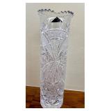 DR - Vintage Wolfl 24% Lead Hand Cut Czech Crystal Tableware Collection