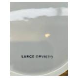 P - Pair of Large Orvieto Italian Recipe Ceramic Plates