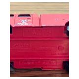 LR - Lot of 3 Vintage Die-Cast Fire Trucks including Matchbox Super Kings