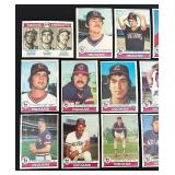 DR - Vintage 1979 Topps Cleveland Indians Baseball Card Lot (20 Cards)