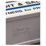 DR - Die-Cast Toy Truck Lot: Winross Borden Semi and Matchbox Chubb Pathfinder Crash Truck