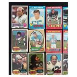 DR - Lot of 20 Vintage Football Trading Cards Assorted NFL Teams