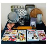K - Baking and Kitchenware Collection with Cookbooks and Cuisinart Chopper