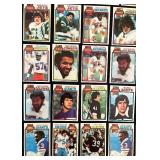 DR - Collection of Vintage 1978 Topps NFL Football Linebacker Trading Cards
