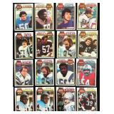 DR - Collection of Vintage 1978 Topps NFL Football Linebacker Trading Cards