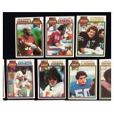 DR - Collection of Vintage 1978 Topps NFL Football Linebacker Trading Cards