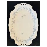 P - Set of 6 Vintage Floral Porcelain Platters and Serving Dishes, Silesia & BIA