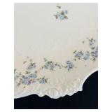 P - Set of 6 Vintage Floral Porcelain Platters and Serving Dishes, Silesia & BIA