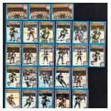 DR - 1978-79 Topps Pittsburgh Penguins Hockey Card Lot