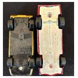 P - Lot of 10 Vintage Diecast Toy Cars and Motorcycles Including Hot Wheels