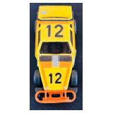 P - Lot of 10 Vintage Diecast Toy Cars and Motorcycles Including Hot Wheels