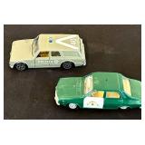 P - Lot of 10 Vintage Diecast Toy Cars and Motorcycles Including Hot Wheels